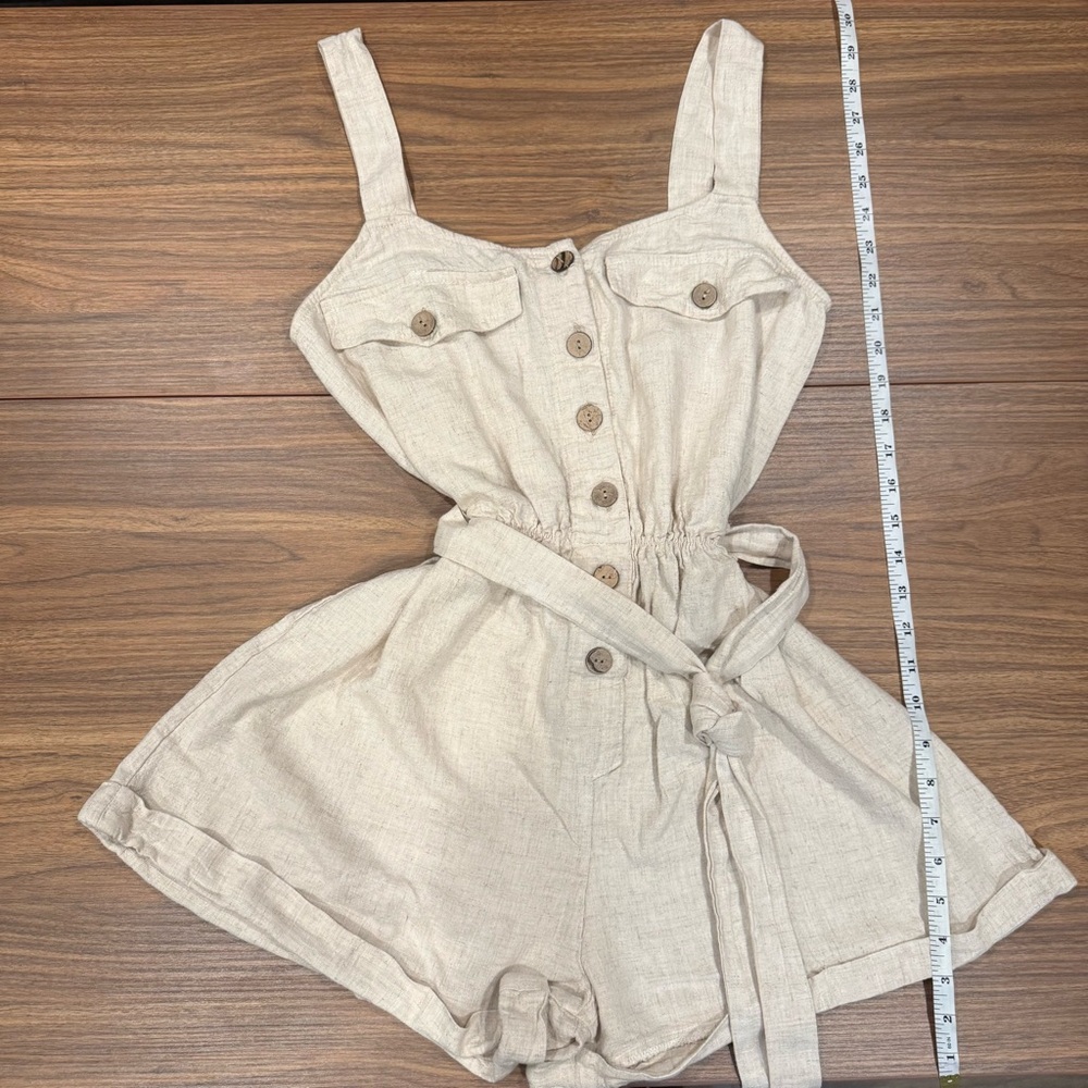 Cute Button-Up Romper - image 2